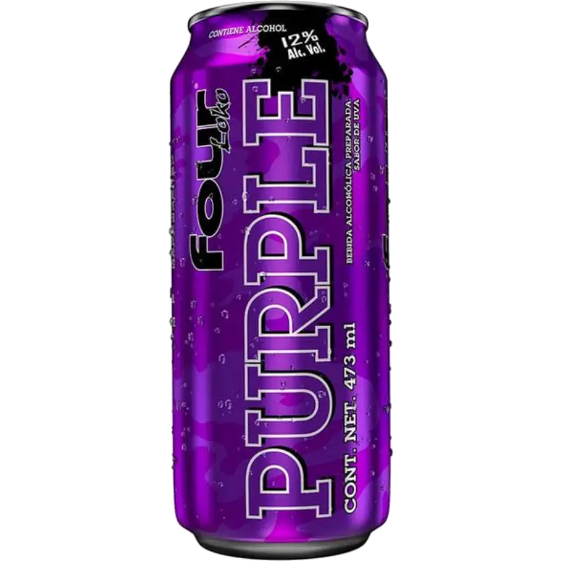Four Loko Purple Lata