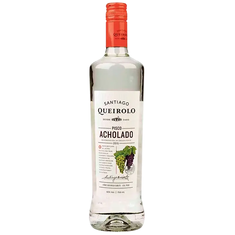 Pisco Acholado Santiago Queirolo Uva Quebranta